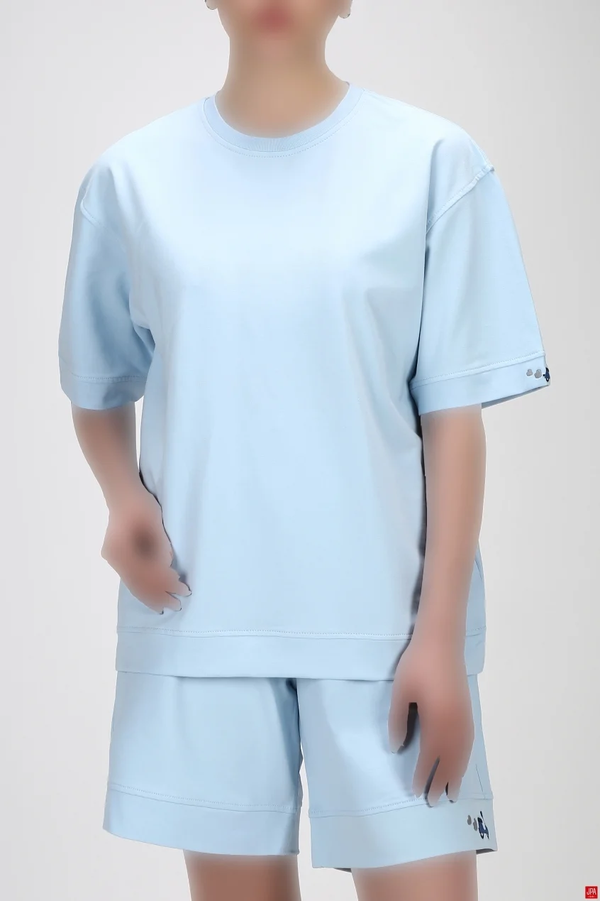ست تیشرت و شلوارک زنانه کد 03296